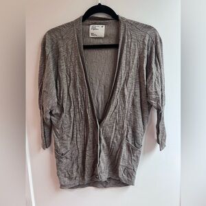 American Eagle Outfitters Taupe Women's Cardigan